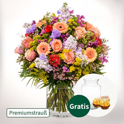 Premiumstrauß Blütensensation von FloraPrima auf blumen.de